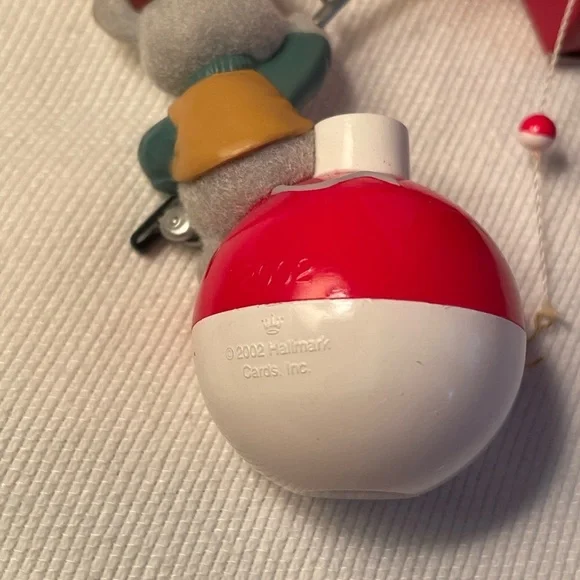 Vintage Hallmark Keepsake Ornaments  Elf Fishin’ Mission and You’re a Star Mouse - Picture 7 of 11